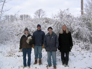 Volunteers in Winter